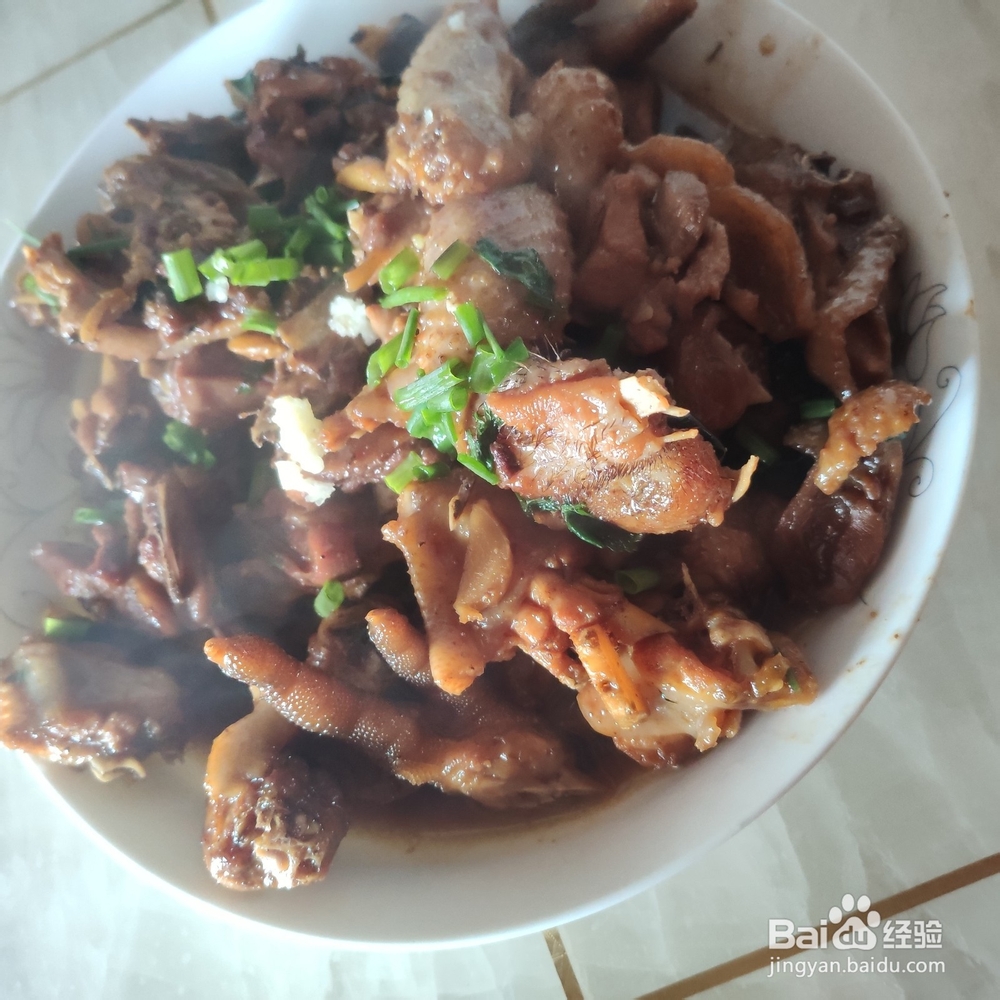 美味的冰糖红烧鸡