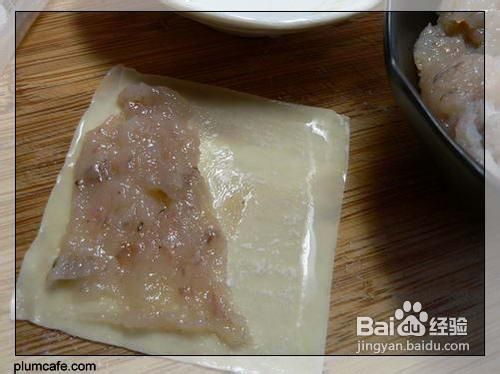 馄饨虾饼的做法