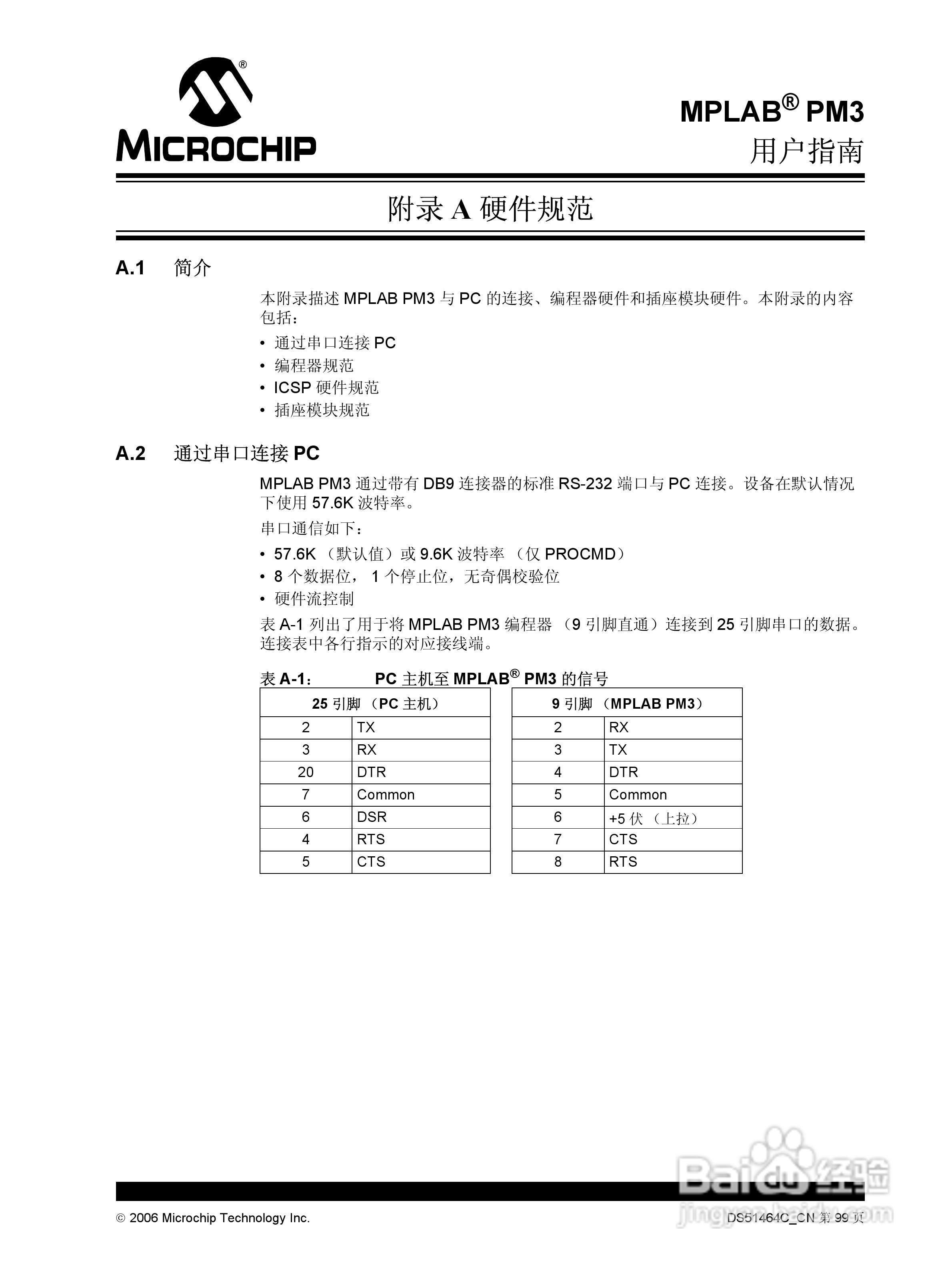 MICROCHIP MPLAB PM3脱机批量编程器说明书:[11]