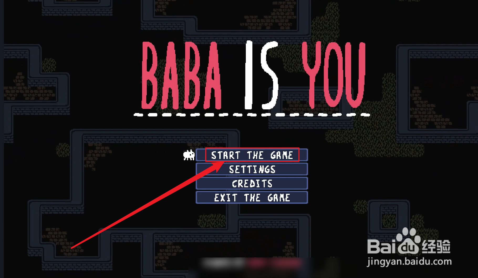 baba is you第一章攻略