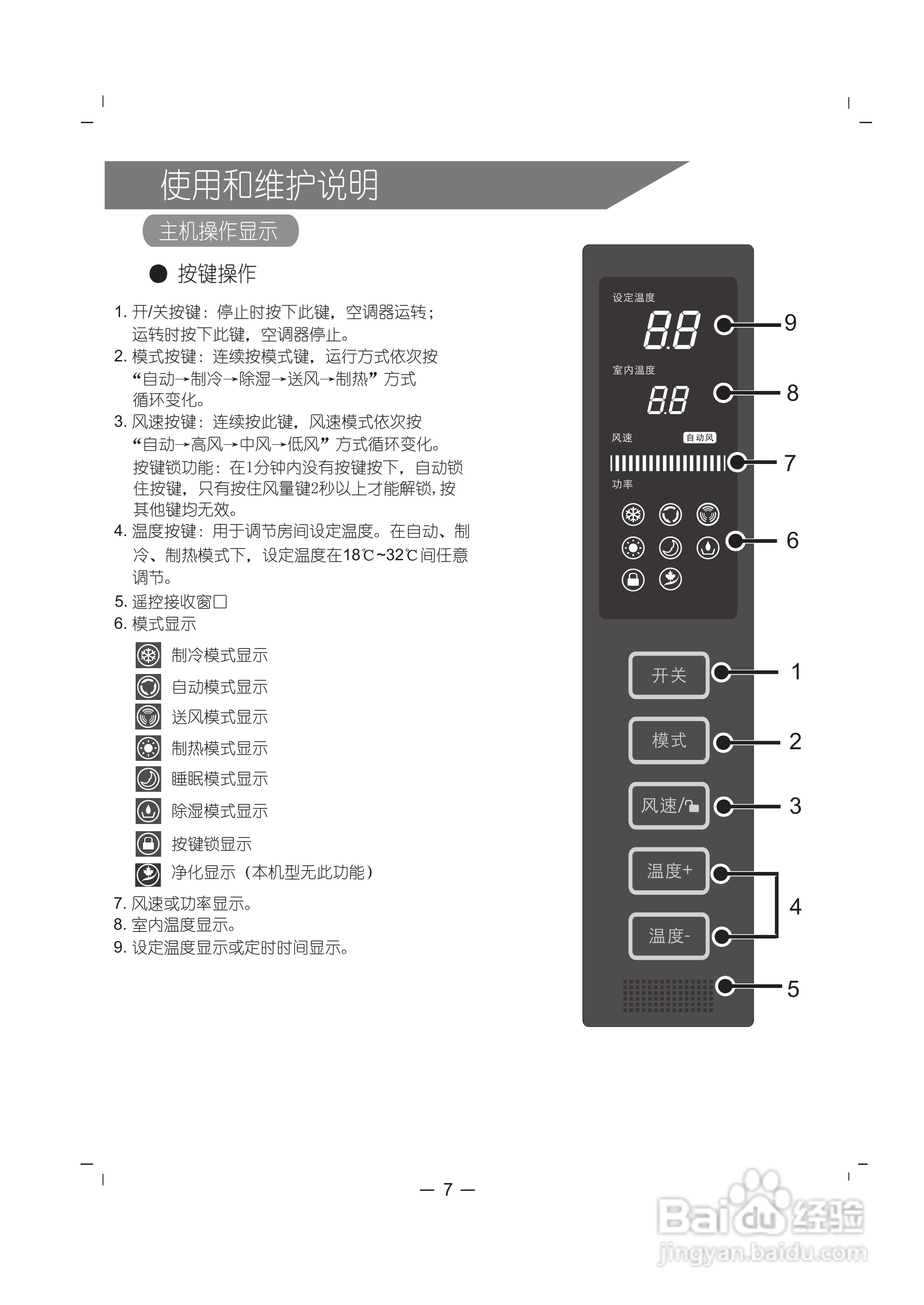 科龙KFR-72LW/VNF-N2分体落地式房间空调器使用说明书:[1]