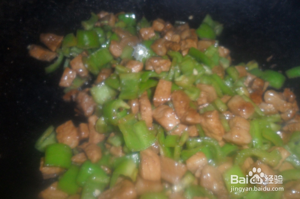 青椒炒肉的做法