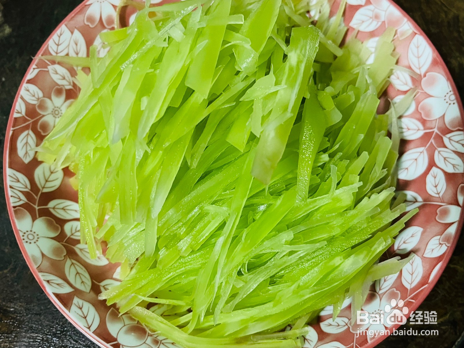 莴笋炒肉丝的做法