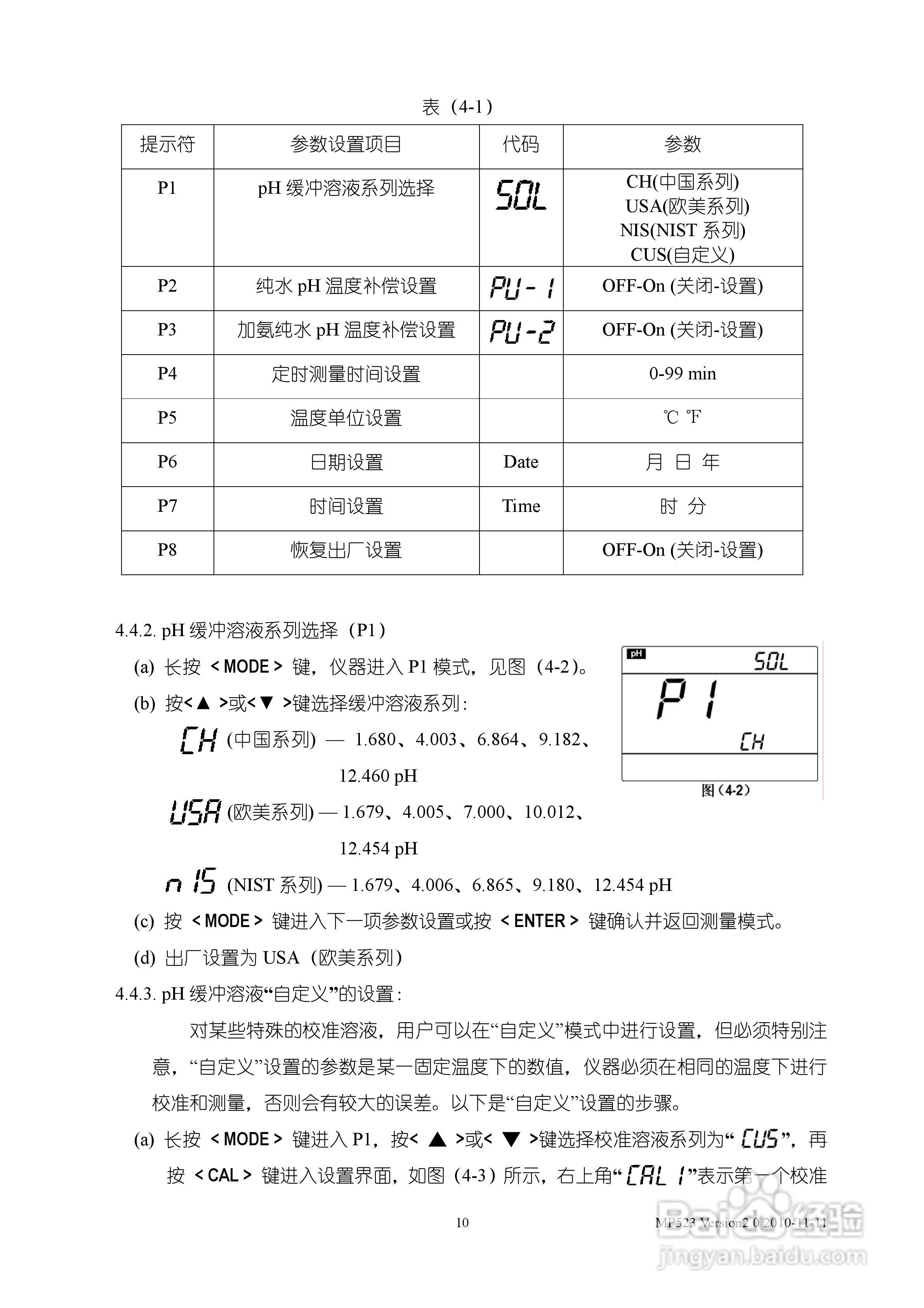 SANXIN MP523型pH/离子浓度测量仪使用说明书:[2]