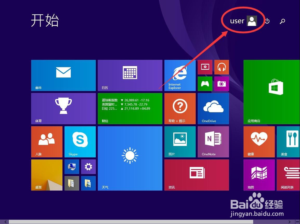 win8系统如何修改系统用户账户头像
