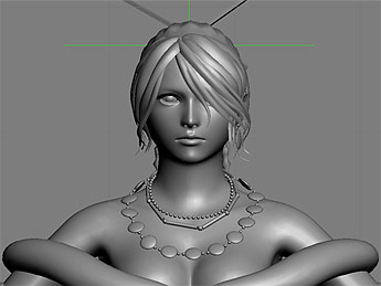 用3ds Max打造3D绝色美女