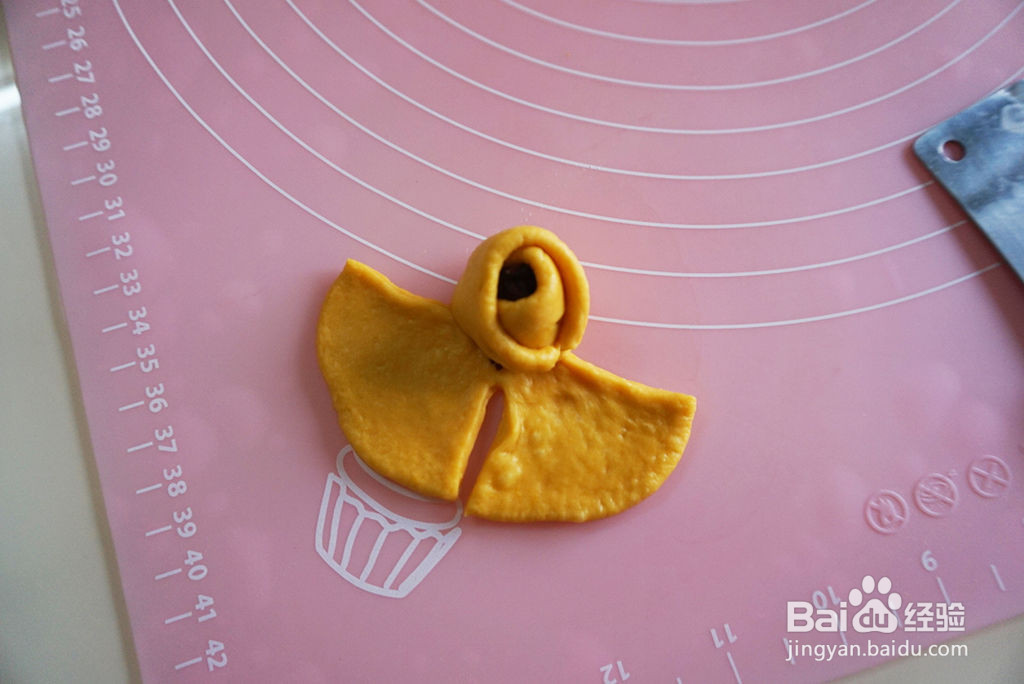 南瓜面包花的做法