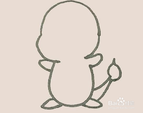 怎么画小火龙好看