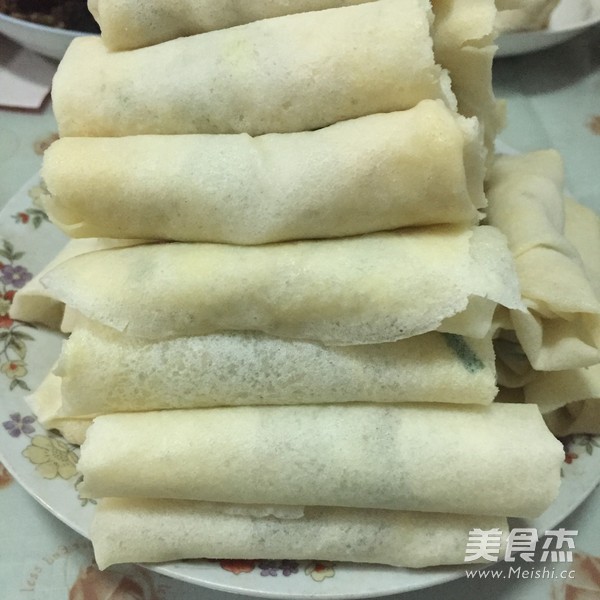 立春之炸春卷
