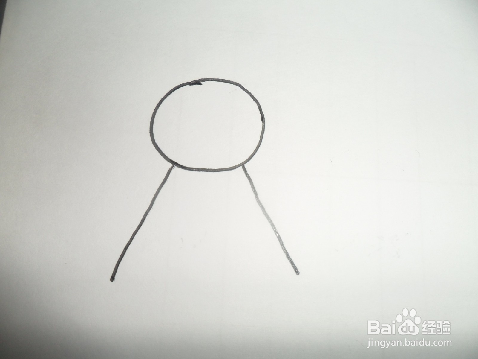 儿童简笔画：晴天娃娃