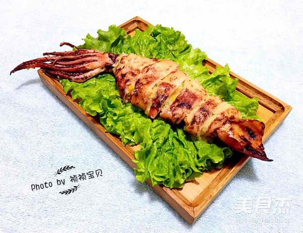 鱿鲜土豆泥的做法