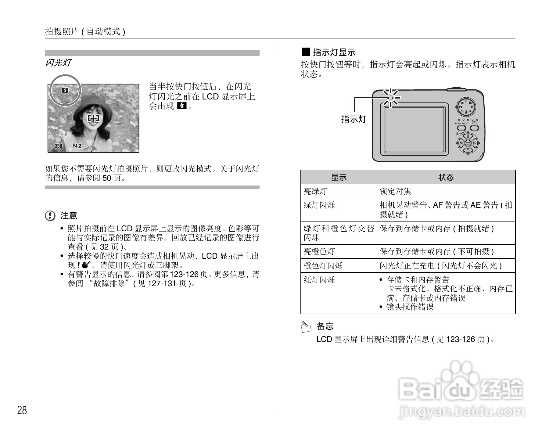 富士FinePix A800数码相机使用说明书:[3]