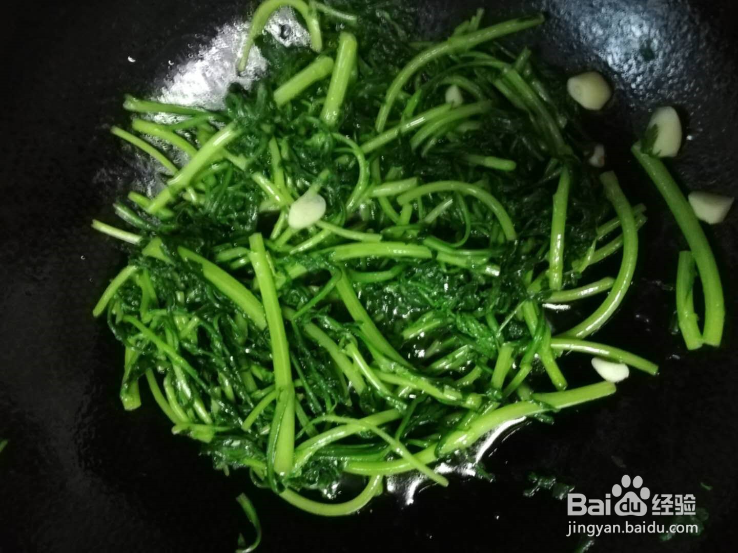 清炒茼蒿怎么做
