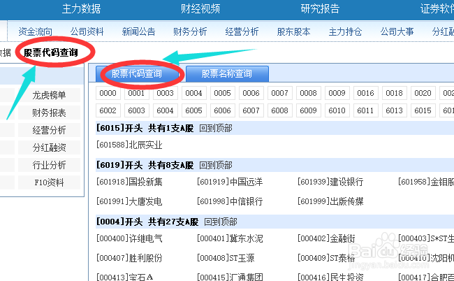 如何查股票代码