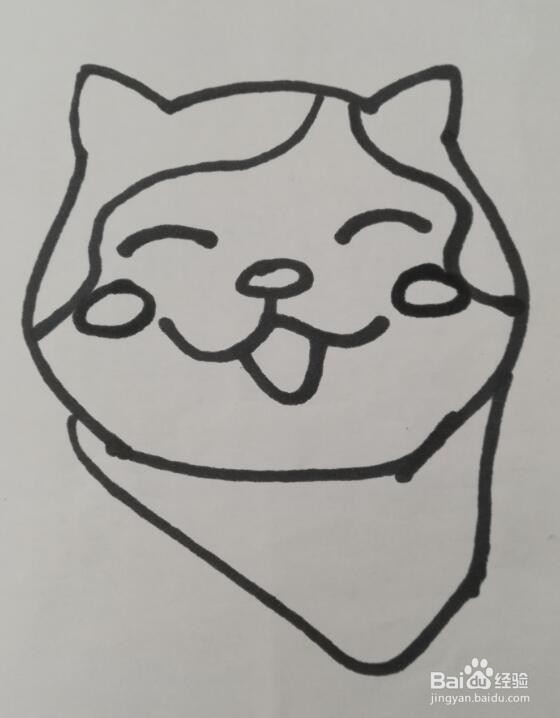 儿童简笔画 小猫的画法 小猫的简笔画