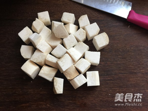 杏鲍菇牛肉粒