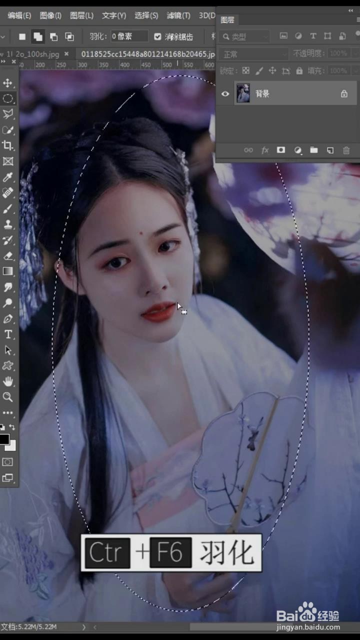 如何利用PS软件对图片局部进行提亮