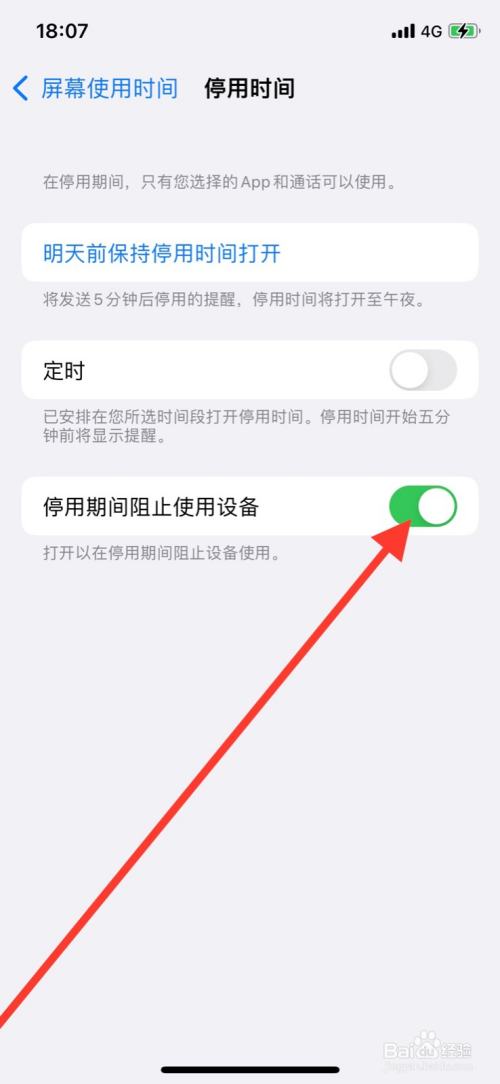 iphone如何关闭停用期间阻止使用设备