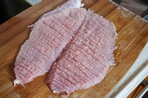 特色好吃炸猪排