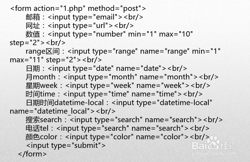 HTML5高级工程师之HTML5表单