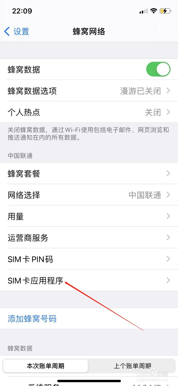苹果手机SIM卡应用在哪