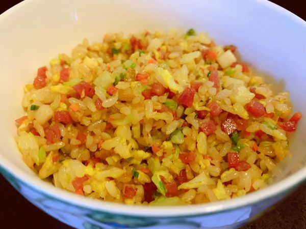 粒粒分明时蔬蛋炒饭