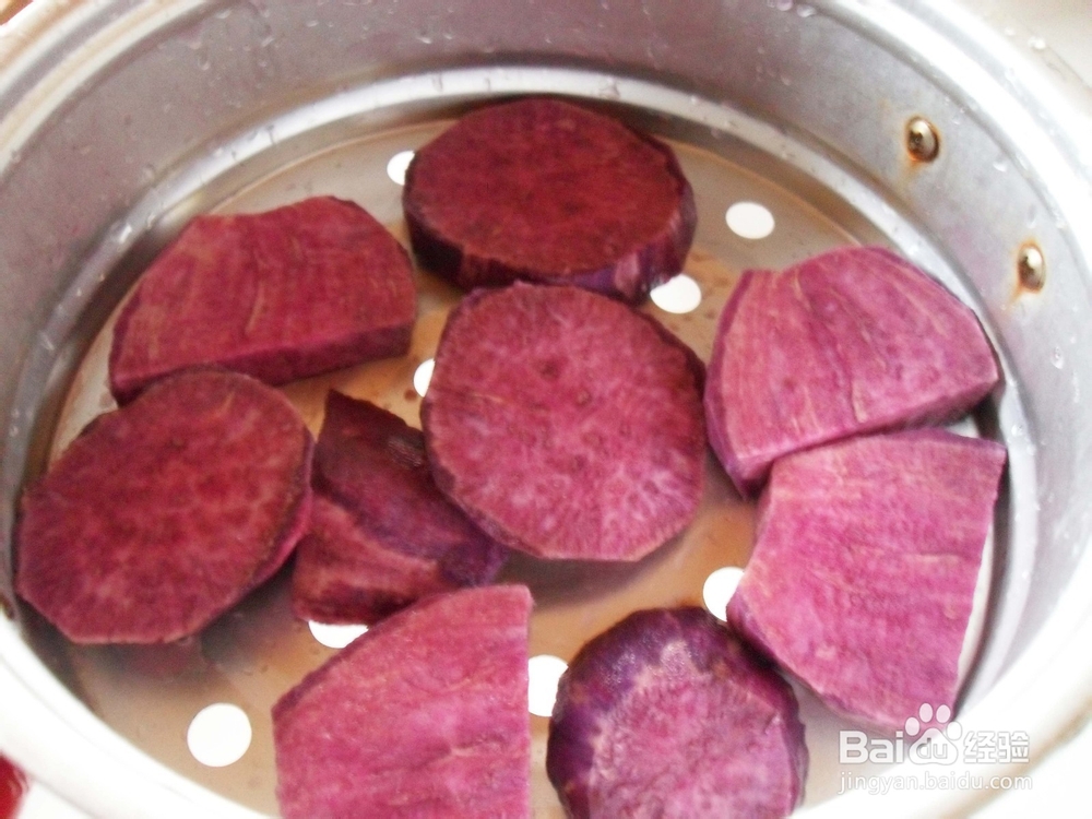 宝宝的花样早餐——燕麦紫薯泥