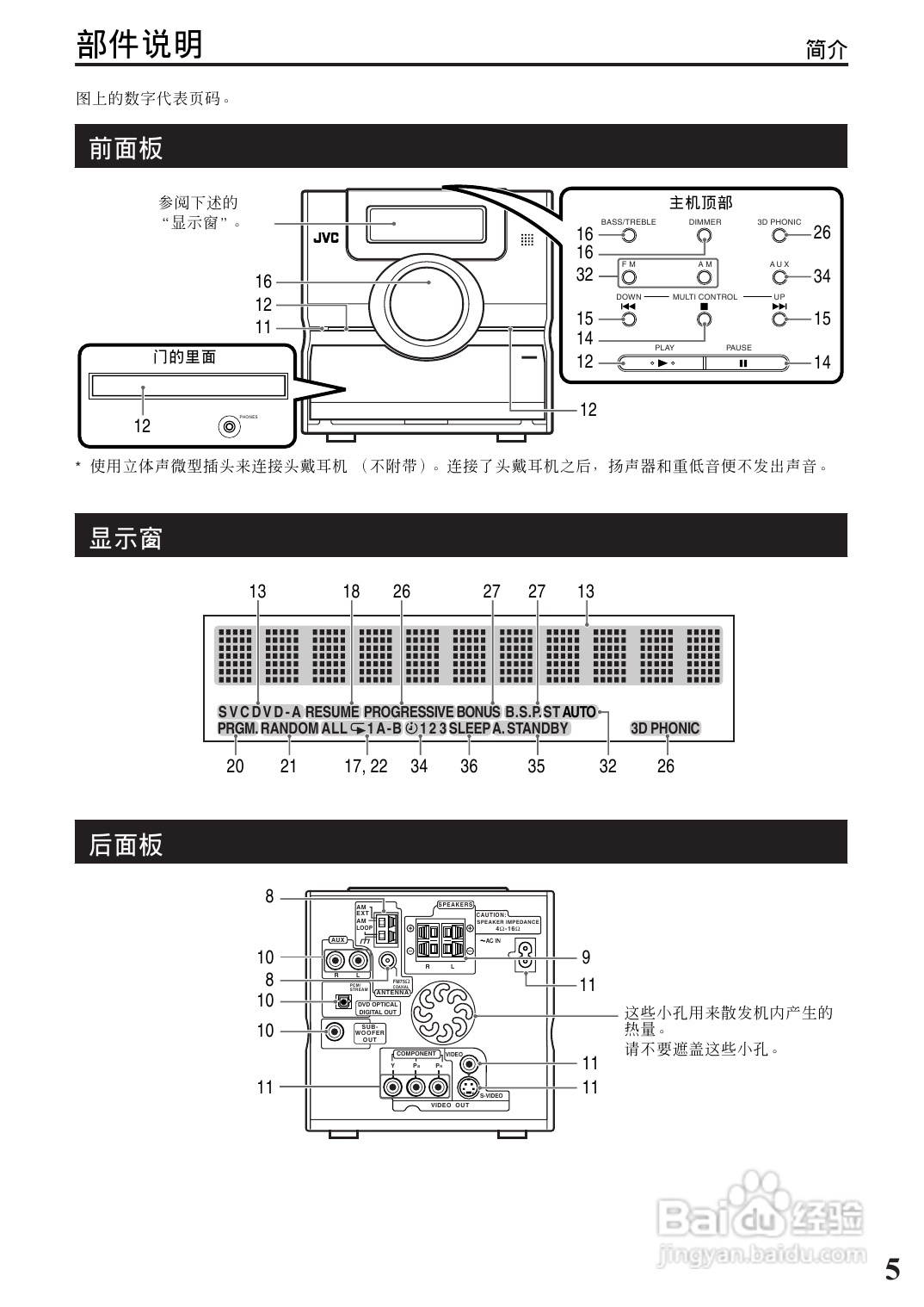 胜利者迷你音响FS-Y3型使用说明书:[1]