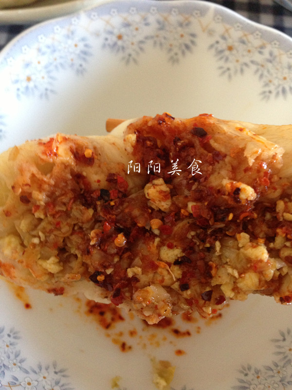 酸菜鸡蛋素馅包子