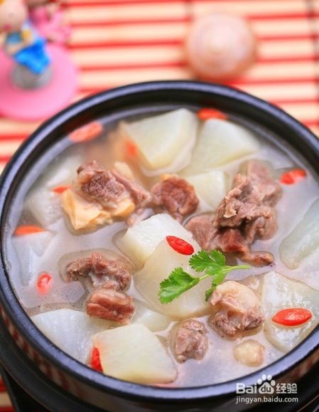 羊肉炖萝卜汤的制作方法