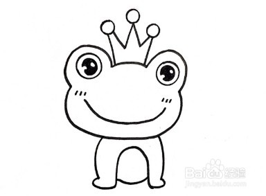 简笔画系列-QQ红包青蛙怎么画