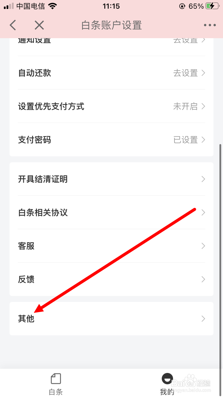 怎么锁定白条账户
