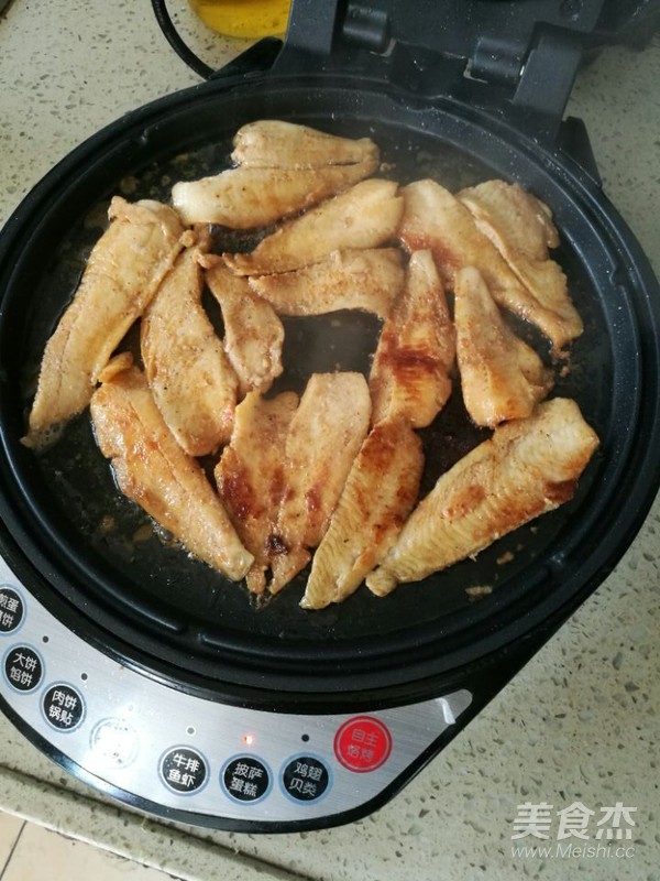 香煎野生鲽鱼片