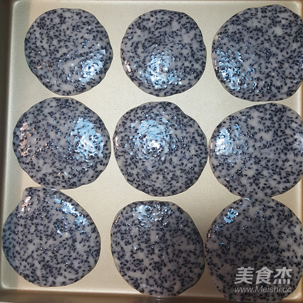 芝麻薄脆的做法