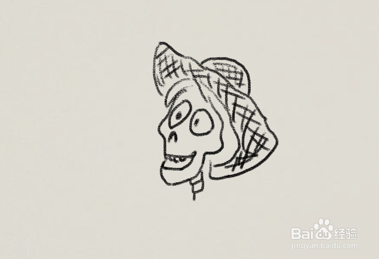 寻梦环游记简笔画