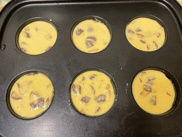 奶香红枣玉米发面饼