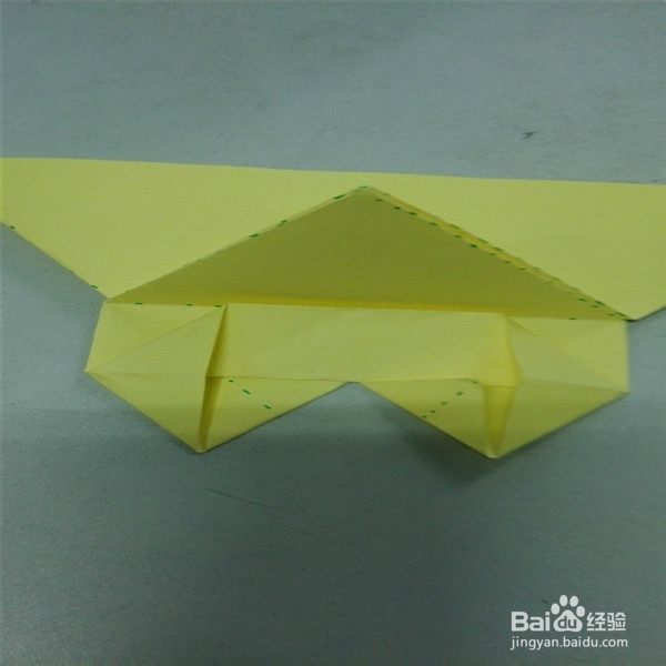 心形折纸书签的制作
