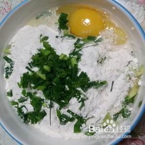 教你怎么做丝瓜鸡蛋香葱饼