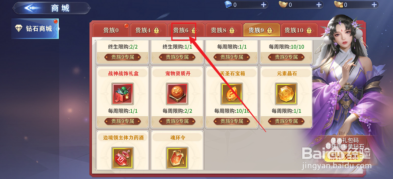 在霸天纪中怎么购买【地圣石礼包（1个）】