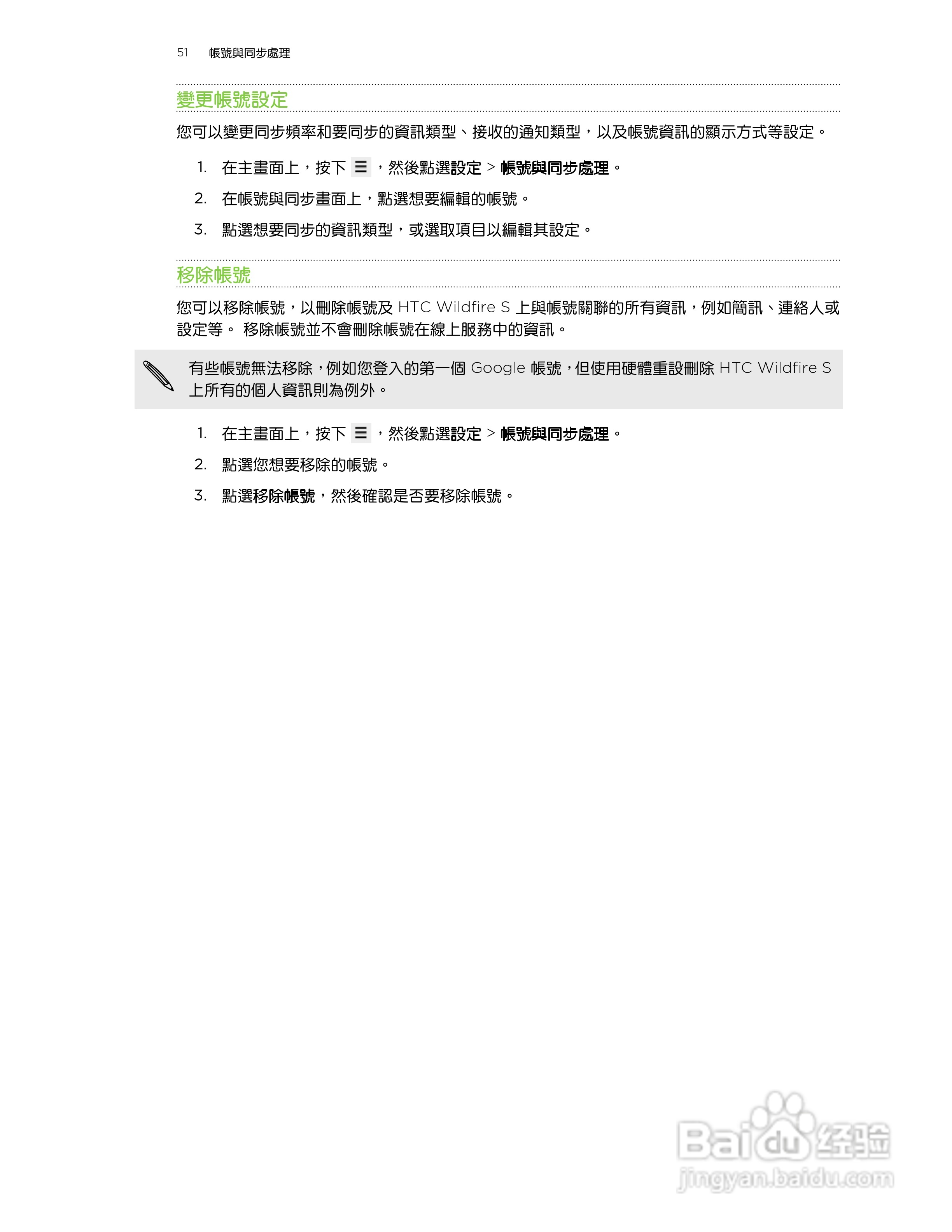 多普达 HTC Wildfire S A515c手机使用说明书:[6]
