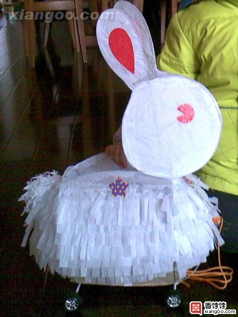 怎样做元宵节快乐兔子灯