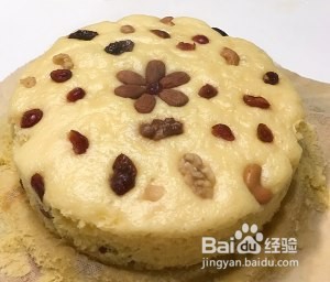 牛奶鸡蛋玉米发糕