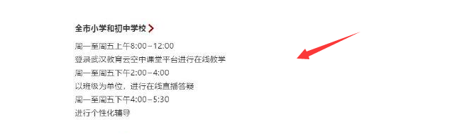 武汉小学中学线上如何上课