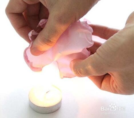 一起DIY仿真布艺月季花