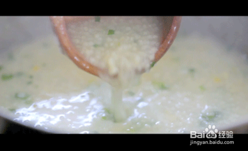 营养丰富又鲜美可口的小米麦菜干贝粥怎么做