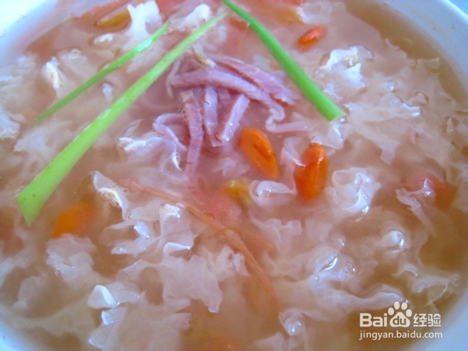 清淡银耳汤【绝对原创】