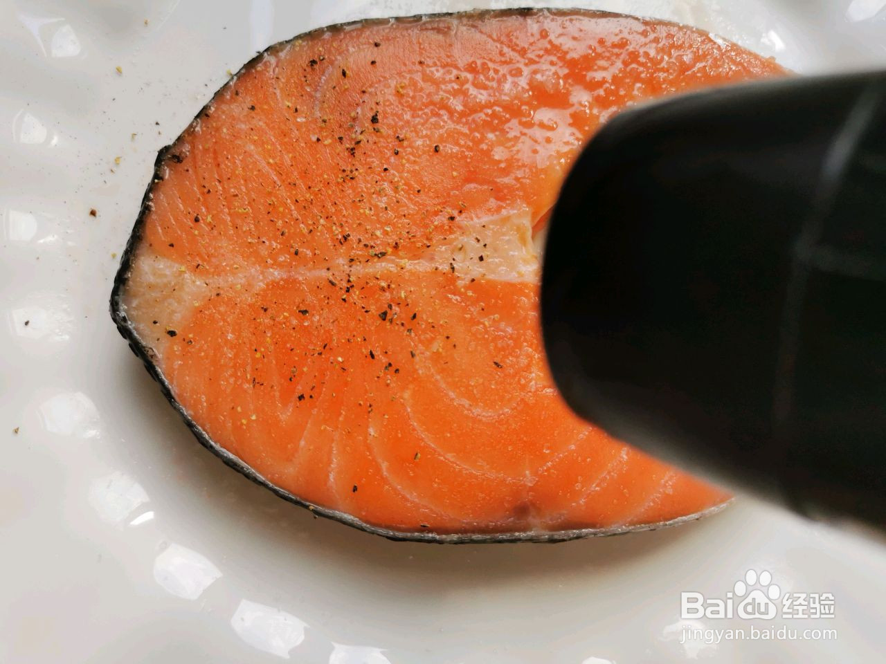 橙香三文鱼的做法