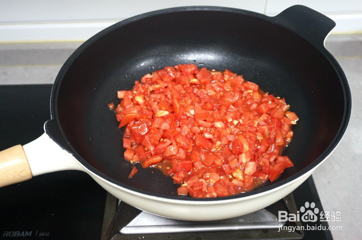 西红柿金针菇浓汤