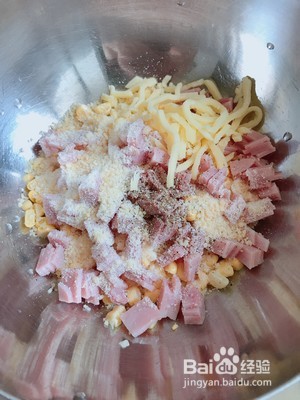 火腿芝士玉米软包