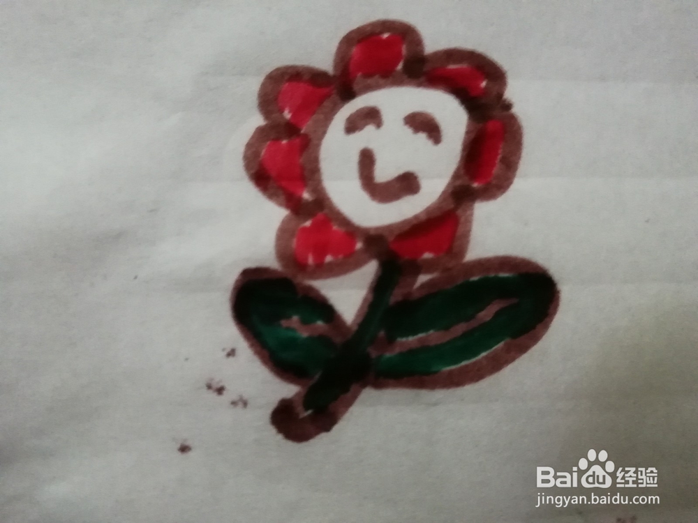 怎么样用简笔画画花